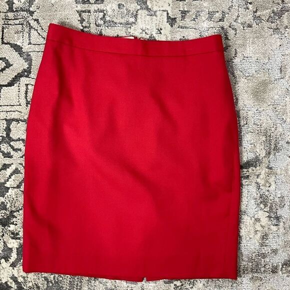 J. CREW #2 100% wool Pencil Skirt - Picture 1 of 8